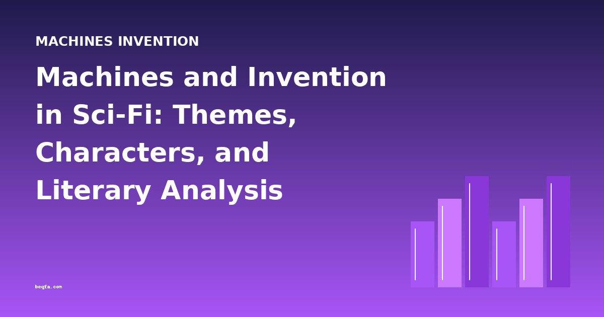 Machines and Invention in Sci-Fi: Themes, Characters, and Literary Analysis