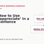 How to Use ‘appreciate’ in a Sentence