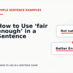 How to Use ‘fair enough’ in a Sentence