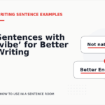 Sentences with ‘vibe’ for Better Writing