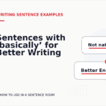Sentences with ‘basically’ for Better Writing