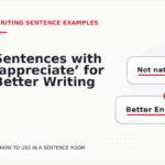 Sentences with ‘appreciate’ for Better Writing