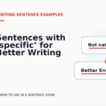 Sentences with ‘specific’ for Better Writing